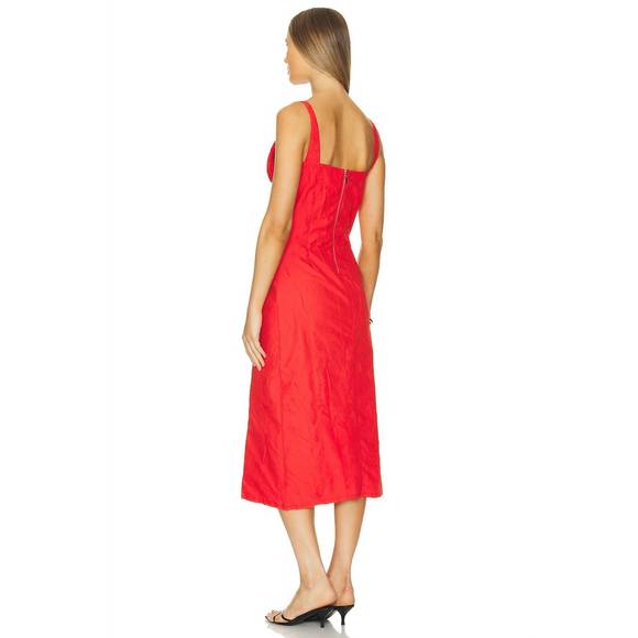 NEW THE LINE BY K julieta dress in cherry red - Picture 3 of 3